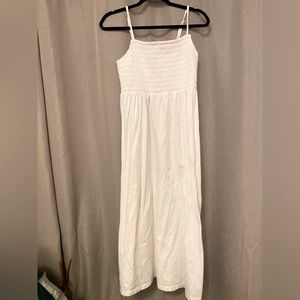 White sun dress